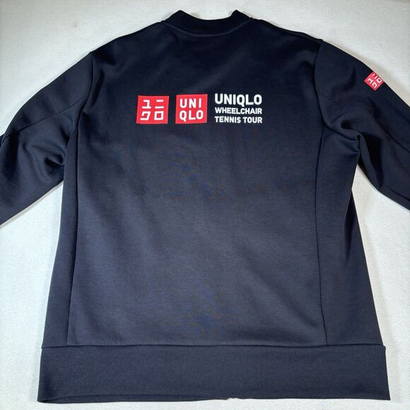 Uniqlo Wheelchair Tennis Tour Large Jacket Roger Federer ITF Novac Djokovic - Picture 3 of 8